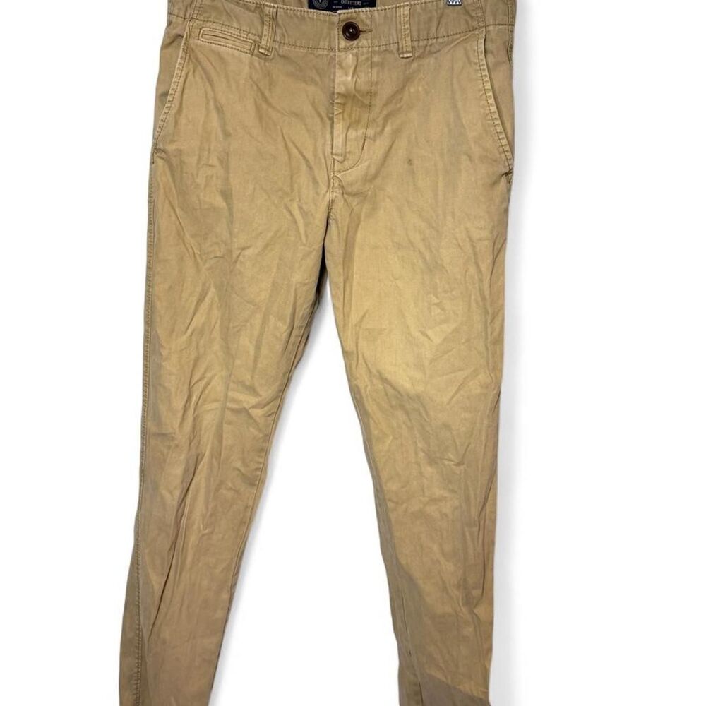 American-eagle Men's Tan and Khaki Trousers